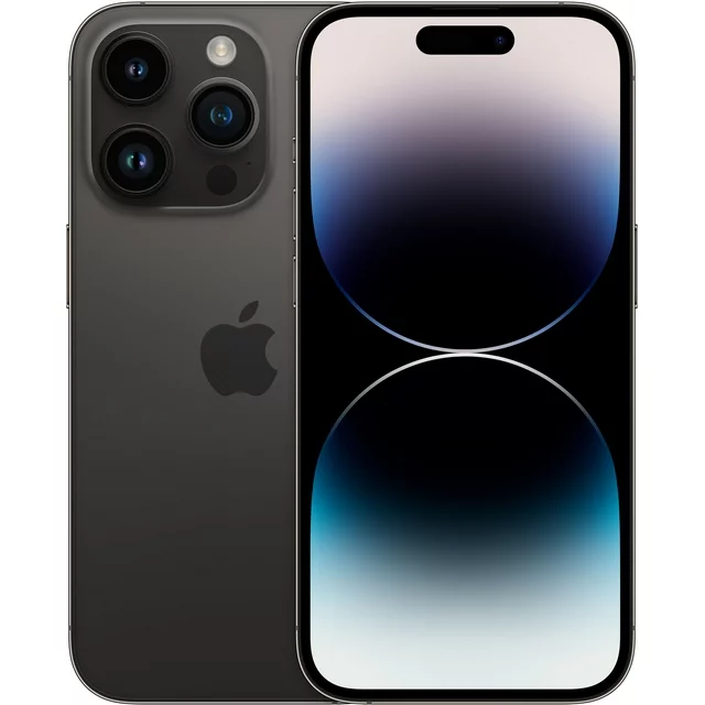 Restored Apple iPhone 14 Pro - Carrier Unlocked - 128GB Space Black - MPXT3LL/A (Refurbished)